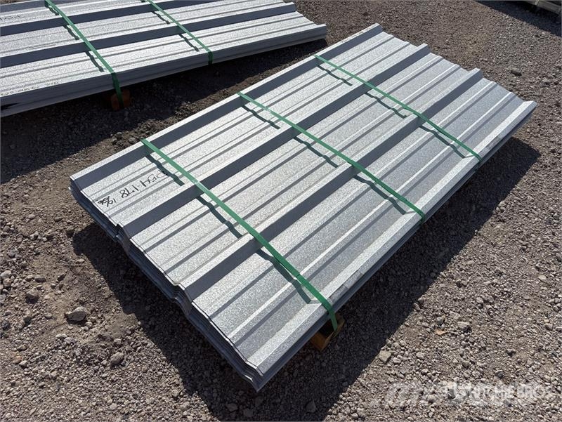 Quantity of (100) Kit Containers 6 ft Steel R Pan Pacēlāji, vinčas un materiālu lifti