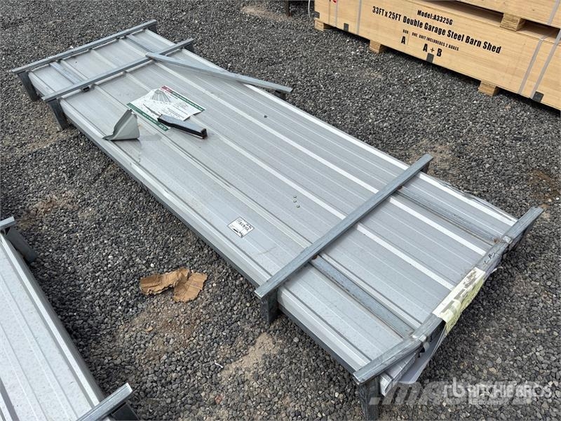 Quantity of (100) KJ K0311 Galvalume Corrugated S 吊車起重機、絞車吊貨機和物料升降機