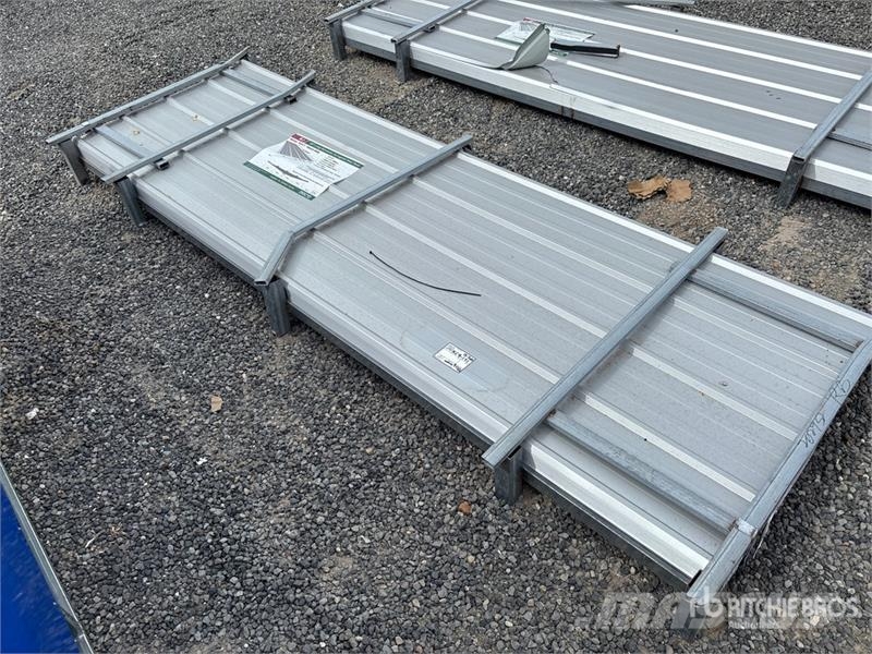 Quantity of (100) KJ K0311 Galvalume Corrugated S 吊車起重機、絞車吊貨機和物料升降機