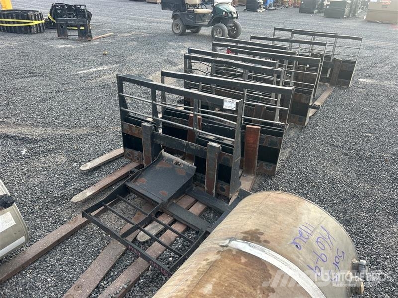 Quantity of (11) 72 in Skid Steer Forks (Inoperabl Fourche