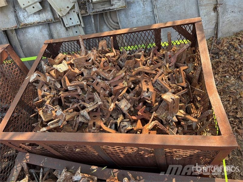 Quantity of (11) Crates of Concrete from Brackets Diger