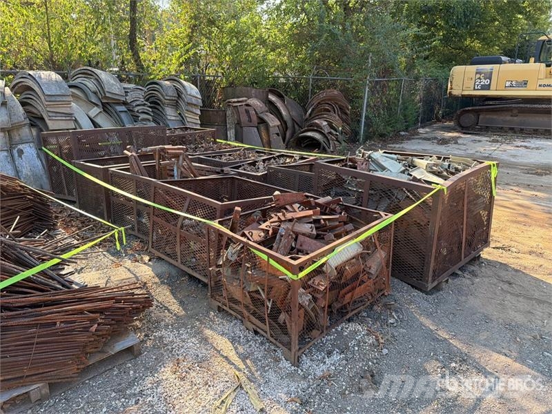 Quantity of (11) Crates of concrete from brackets Muu