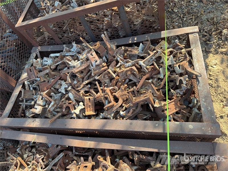 Quantity of (11) Crates of concrete from brackets Muu