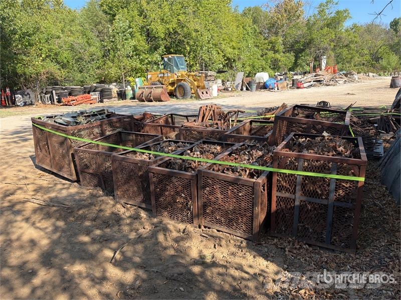 Quantity of (11) Crates of Concrete from Brackets Diger