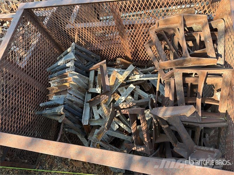 Quantity of (11) Crates of Concrete from Brackets Diger