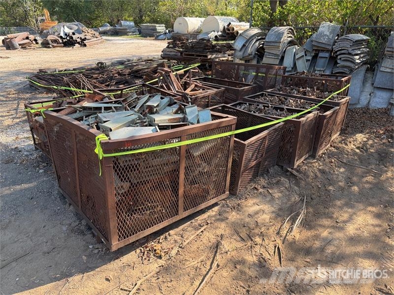 Quantity of (11) Crates of Concrete from Brackets Diger