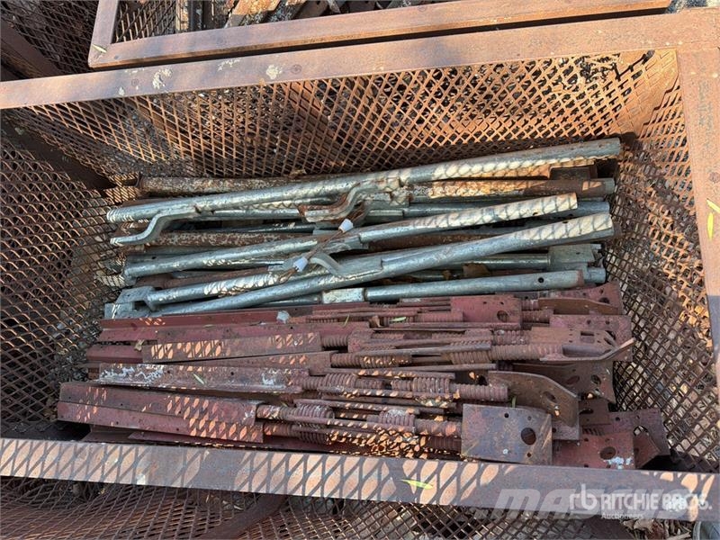 Quantity of (11) Crates of concrete from brackets Muu