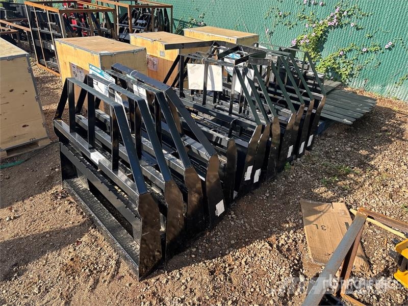 Quantity of (12) Mower King SA 48 in Skid Steer F Вили