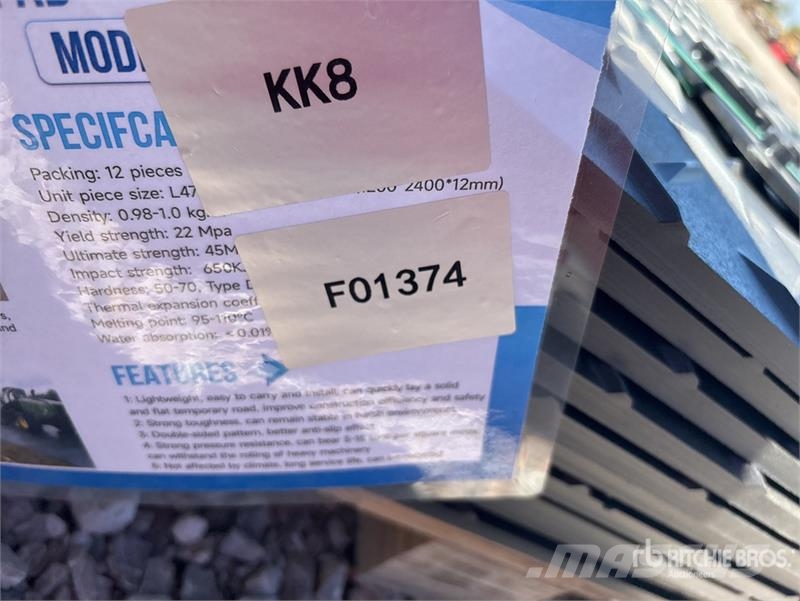 Quantity of (12) SKLP SK-LJB12 94 in x 47 in Poly Ostale kargo komponente