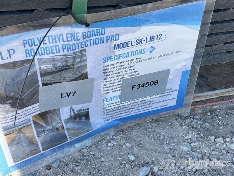  Quantity of (12)  SKLP SK-LJB12 94 in x 47 in Poly ملحقات وقطع غيار معدات الحفر