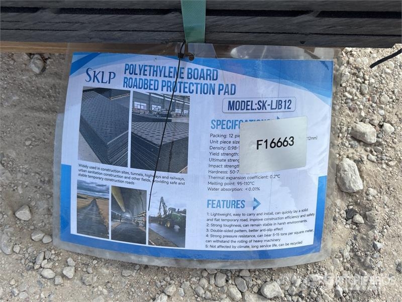 Quantity of (12)  SKLP SK-LJB12 47 in x 95 in (Unu Ostale kargo komponente