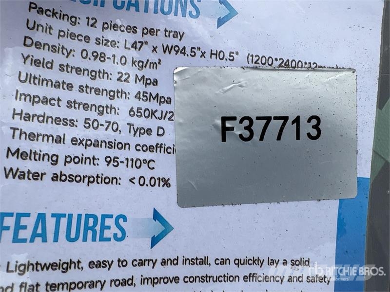 Quantity of (12) SKLP SK-LJB12 94 in x 47 in Road Transport Sonstige