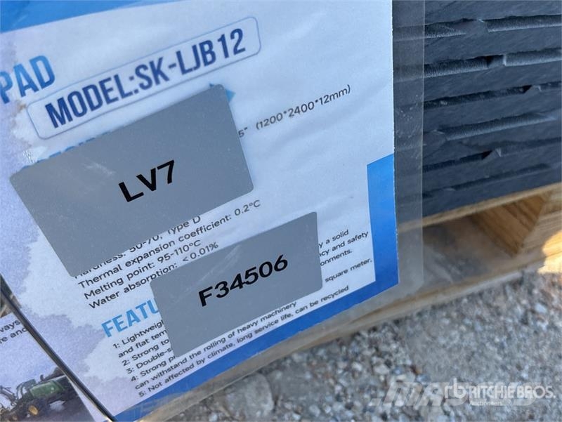 Quantity of (12)  SKLP SK-LJB12 94 in x 47 in Poly Drilling equipment accessories and spare parts