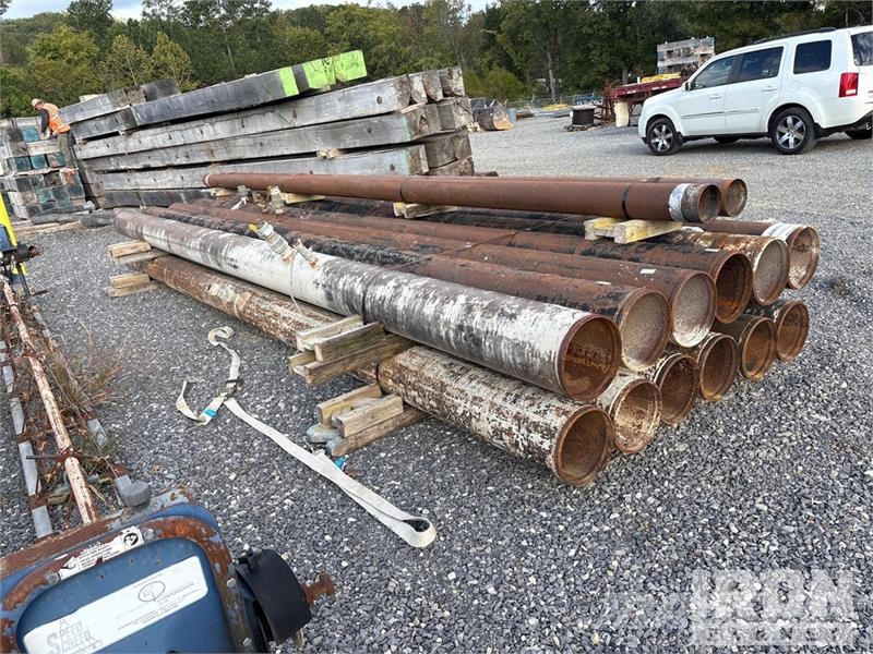 Quantity of (12) Victaulic Steel 10 In x 20 ft Pip Sistemi za namakanje