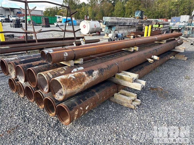 Quantity of (12) Victaulic Steel 10 In x 20 ft Pip Sistemi za namakanje