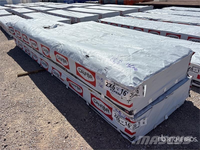 Quantity of (128) (2 Lifts) 2 in x 6 in x 16 ft SY Outros componentes