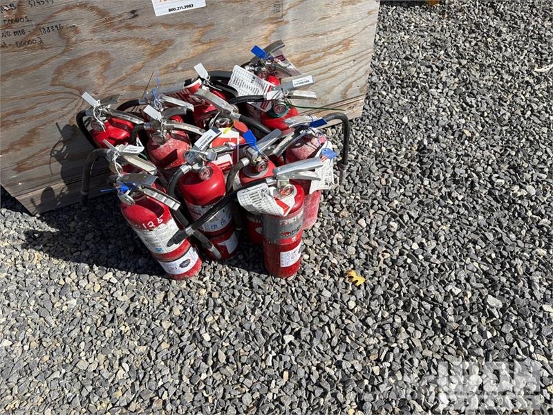 Quantity of (13) Boxes of 5 lb. Fire Extinguisher Andre komponenter