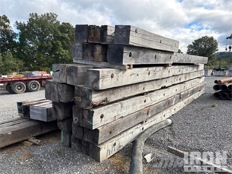  Quantity of (14) 4 ft x 30 ft x 12 In only the 30  Crane parts and equipment