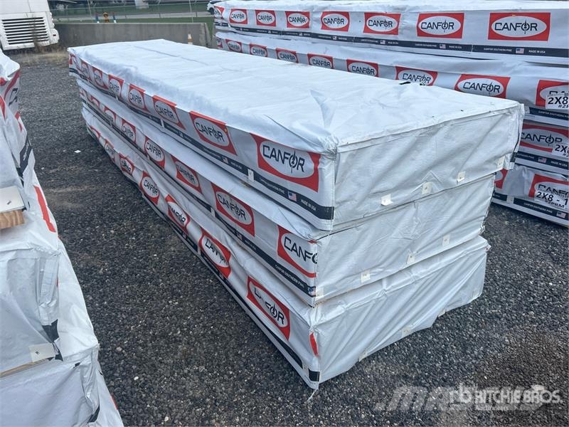 Quantity of (144) (3) Pallets of 2x8x16 SYP #2 Pri Other components