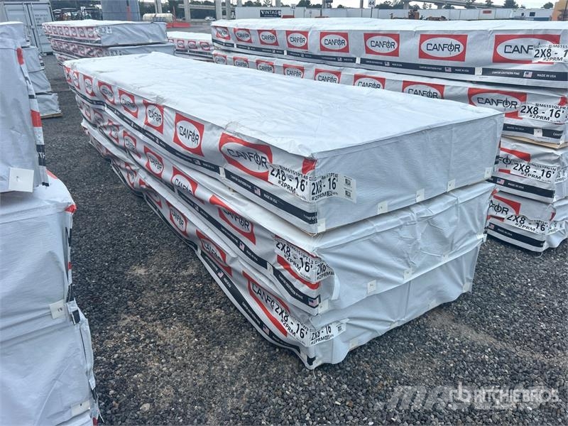 Quantity of (144) (3) Pallets of 2x8x16 SYP #2 Pri Other components