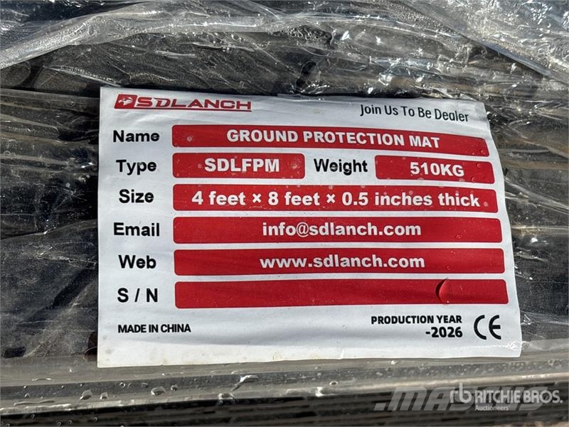  Quantity of (15)  FPM Ground Protection Mats (Unus معدات النقل - غير ذلك