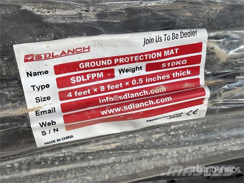  Quantity of (15)  FPM Ground Protection Mats (Unus معدات النقل - غير ذلك