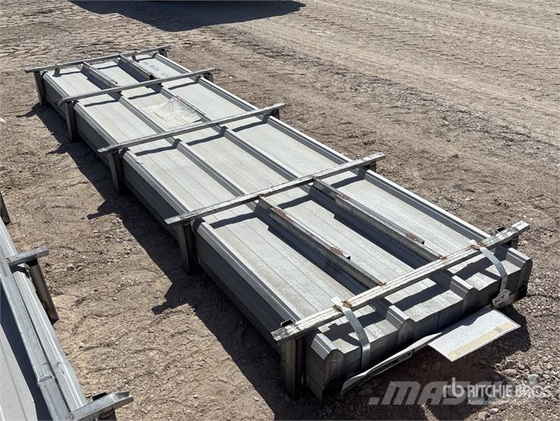  Quantity of (150)  KJ K084 12 ft Galvalume Corruga Lyftblock, vinschar och materialhissar