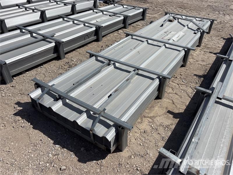  Quantity of (150)  KJ K084 12 ft Galvalume Corruga Lyftblock, vinschar och materialhissar
