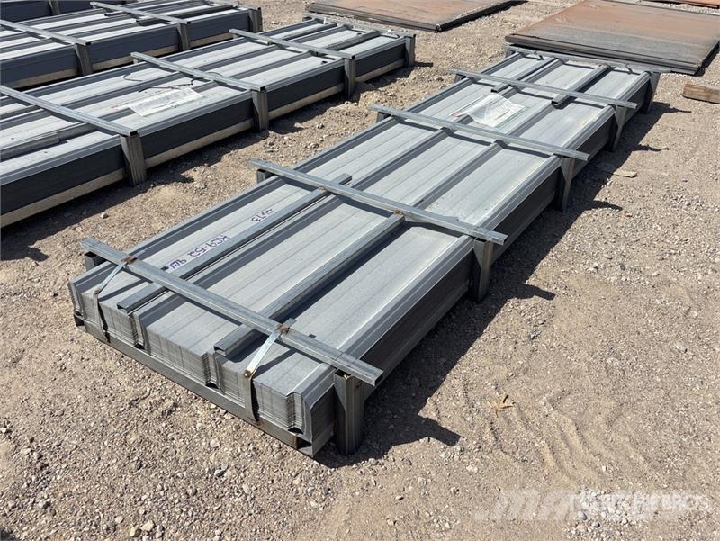 Quantity of (150) KJ K084 12 ft Galvalume Corruga Lyftblock, vinschar och materialhissar