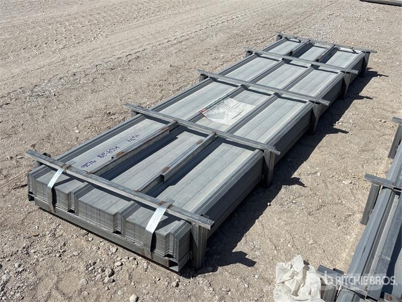  Quantity of (150)  KJ K084 12 ft Galvalume Corruga Lyftblock, vinschar och materialhissar