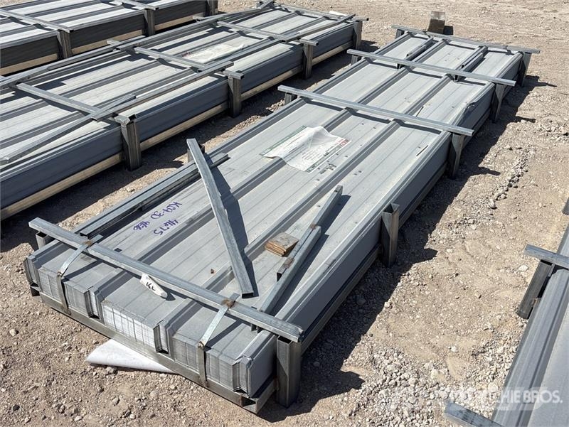  Quantity of (150)  KJ K084 12 ft Galvalume Corruga Lyftblock, vinschar och materialhissar