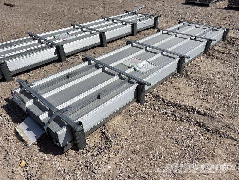  Quantity of (150)  KJ K084 12 ft Galvalume Corruga Lyftblock, vinschar och materialhissar