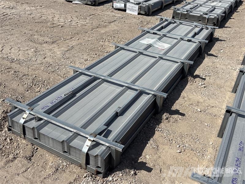  Quantity of (150)  KJ K084 12 ft Galvalume Corruga Lyftblock, vinschar och materialhissar