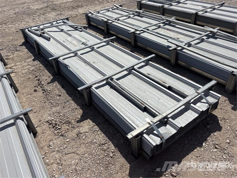  Quantity of (150)  KJ K084 12 ft Galvalume Corruga Lyftblock, vinschar och materialhissar