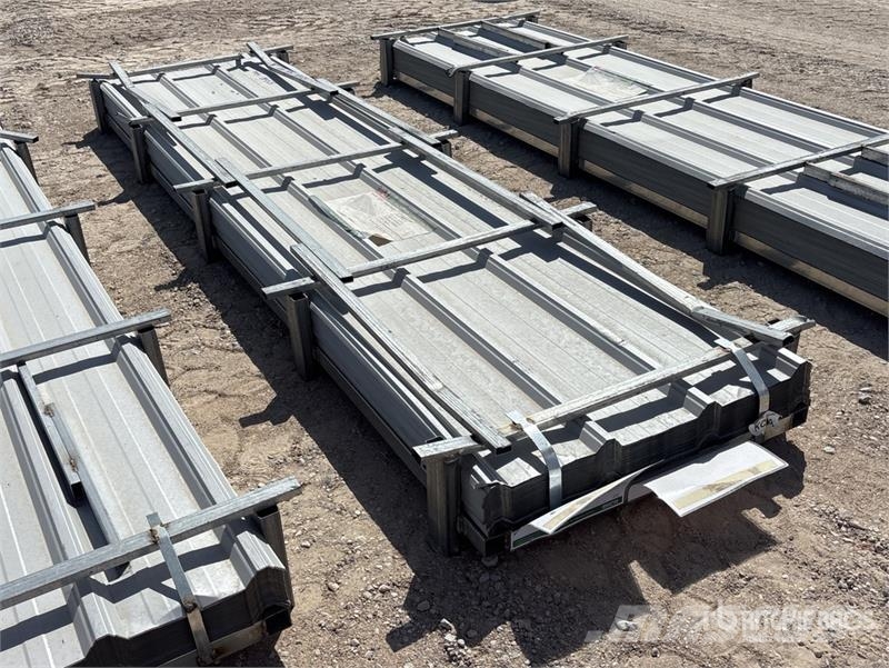  Quantity of (150)  KJ K084 12 ft Galvalume Corruga Lyftblock, vinschar och materialhissar