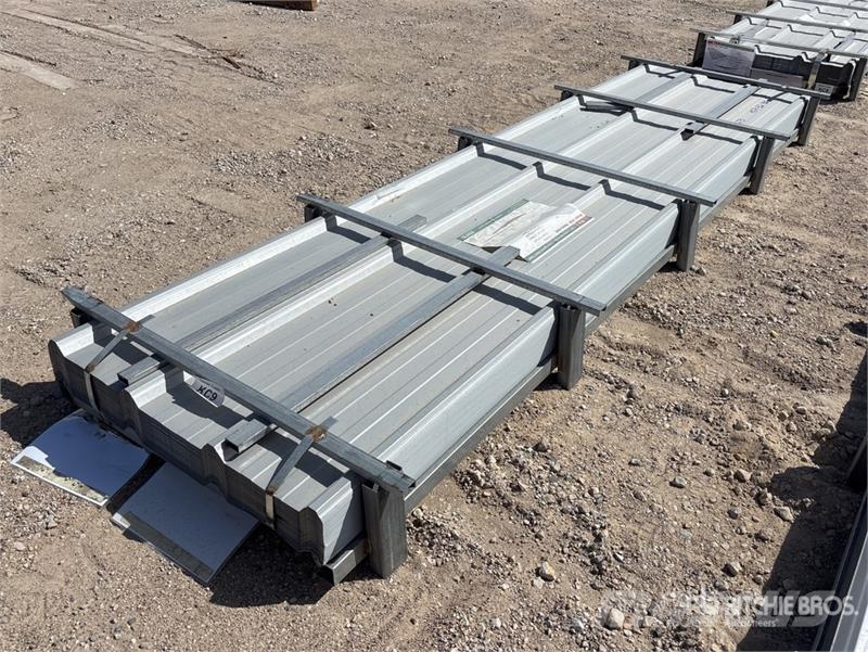 Quantity of (150) KJ K084 12 ft Galvalume Corruga Lyftblock, vinschar och materialhissar