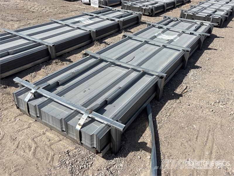 Quantity of (150) KJ K084 12 ft Galvalume Corruga Lyftblock, vinschar och materialhissar