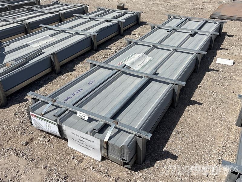 Quantity of (150) KJ K084 12 ft Galvalume Corruga Lyftblock, vinschar och materialhissar