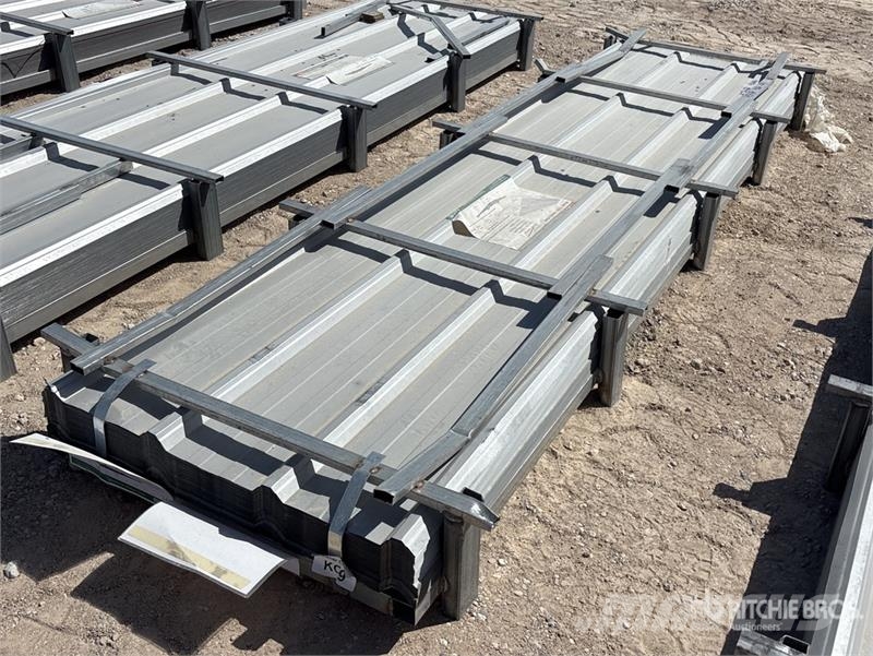  Quantity of (150)  KJ K084 12 ft Galvalume Corruga Lyftblock, vinschar och materialhissar