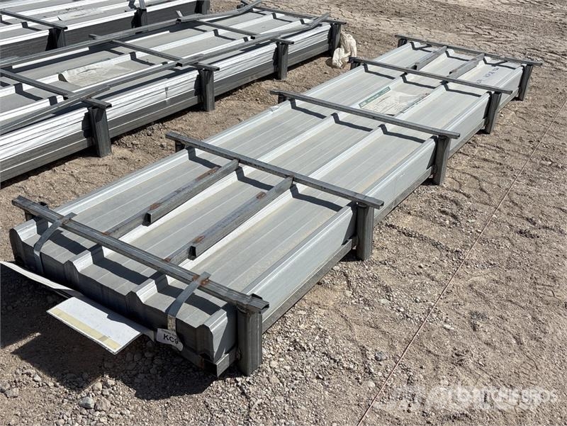  Quantity of (150)  KJ K084 12 ft Galvalume Corruga Lyftblock, vinschar och materialhissar