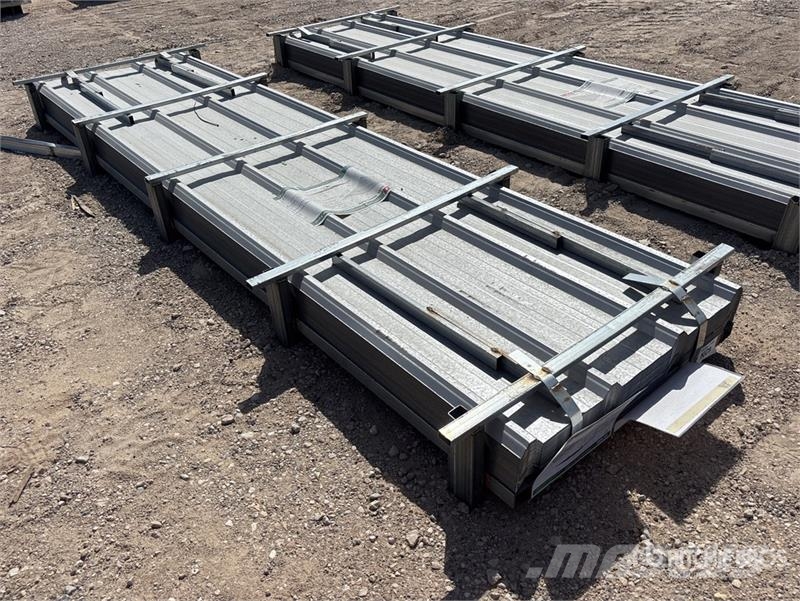 Quantity of (150) KJ K084 12 ft Galvalume Corruga Lyftblock, vinschar och materialhissar