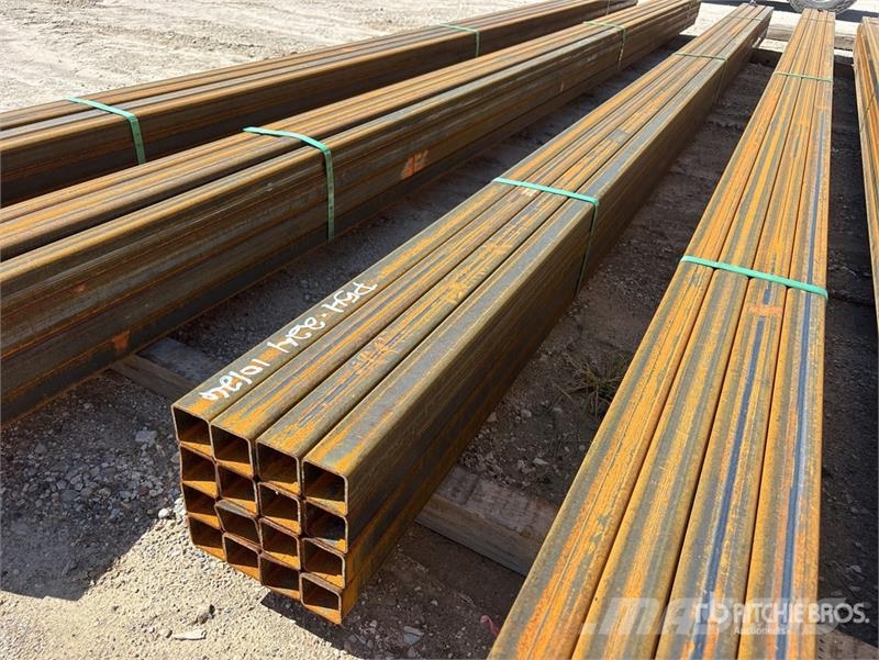 Quantity of (16) 2 in x 2 in x 17 ft Square Tubing Utovorne dizalice, vitla i liftovi za materijal