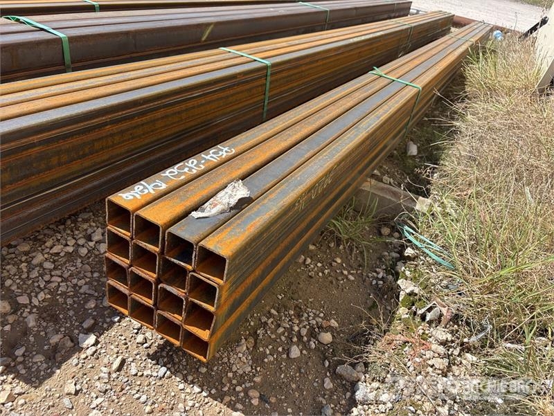 Quantity of (16) 2 in x 2 in x 18 ft Square Tubing Utovorne dizalice, vitla i liftovi za materijal