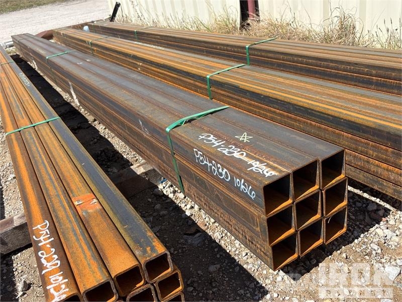 Quantity of (16) 3 in x 3 in x 18 ft Square Tubing Dispozitive de ridicare / lifturi pentru diferite materiale