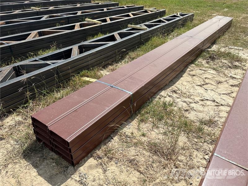Quantity of (16) 8 in x 20 ft C- Purlin (Unused) Drugi deli