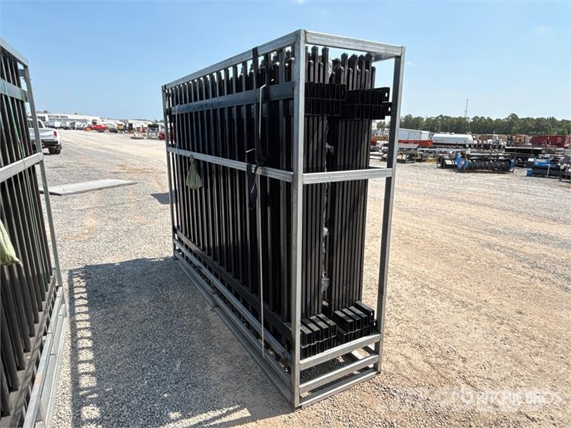  Quantity of (18) 10 ft x 7 ft 6 in Galvanized Stee Zäune und Zubehör