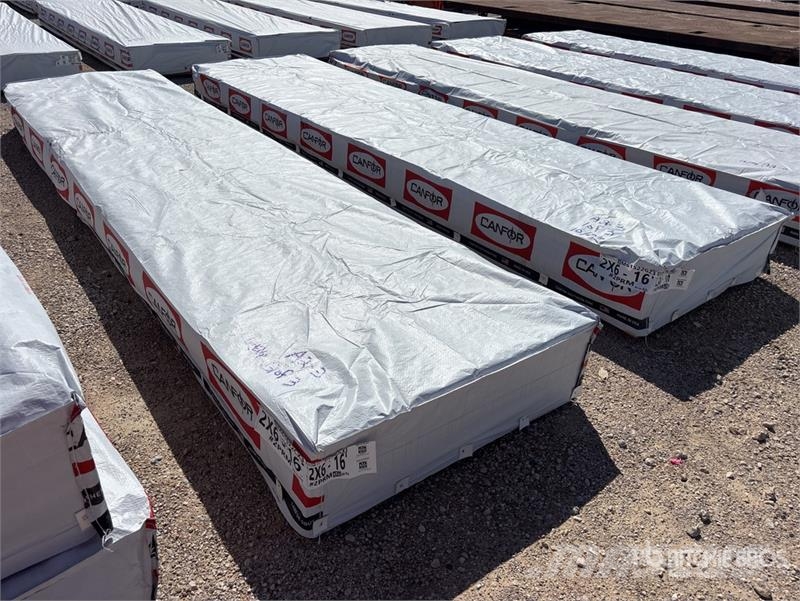  Quantity of (192) 2 in x 6 in x 16 ft SYP #2 Prime Outros componentes
