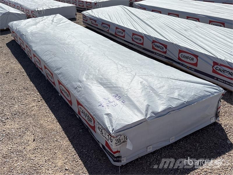 Quantity of (192) 2 in x 6 in x 16 ft SYP #2 Prime Outros componentes