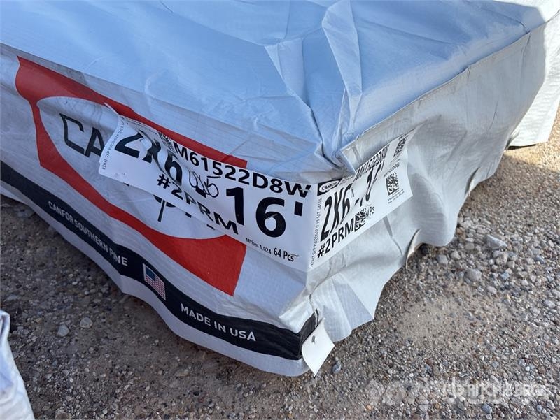 Quantity of (192) (3 Lifts) 2 in x 6 in x 16 ft SY Outros componentes