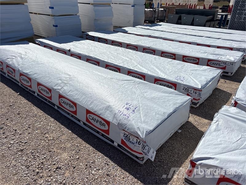 Quantity of (192) (3 Lifts) 2 in x 6 in x 16 ft SY Outros componentes